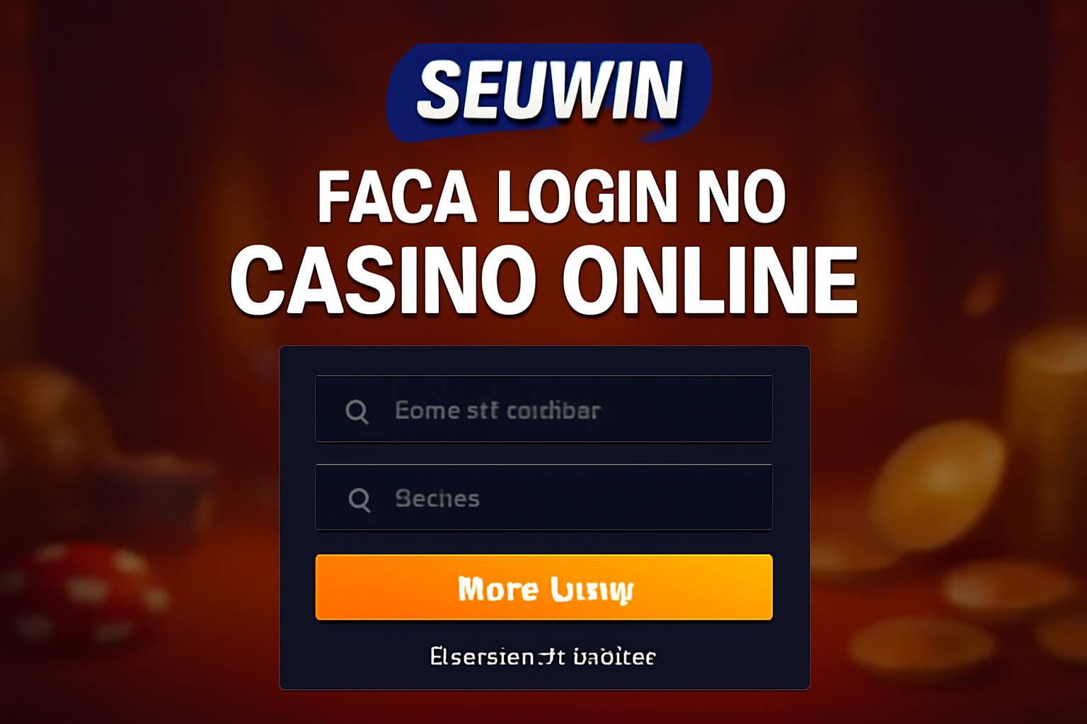 Login no Cassino SEUWIN